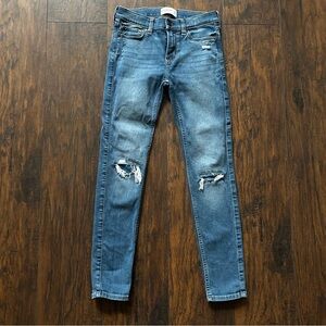 abercrombie kids, Boys, Blue Distressed Jeans Slim Fit
